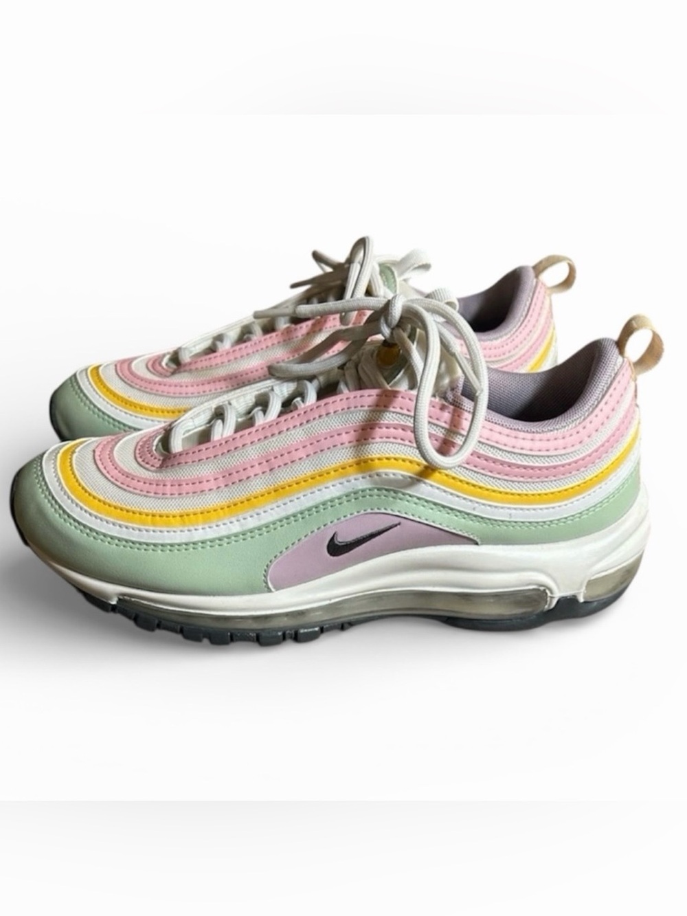 Nike Air Max 97 Multi Pastel Athletic Shoes Sneakers DH1594-001 Womens 8.5 8-1/2